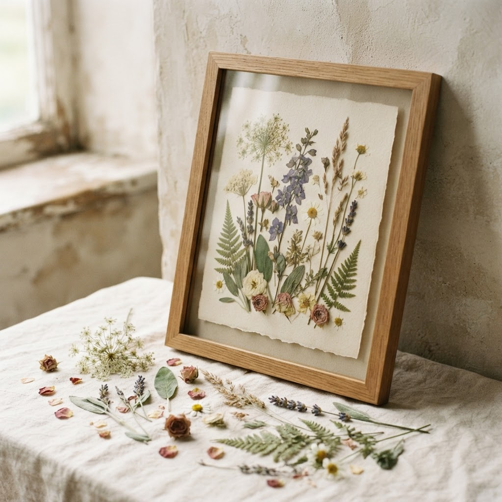 Pressed Wildflower Print